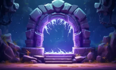 portal azul de WoW