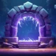 portal azul de WoW