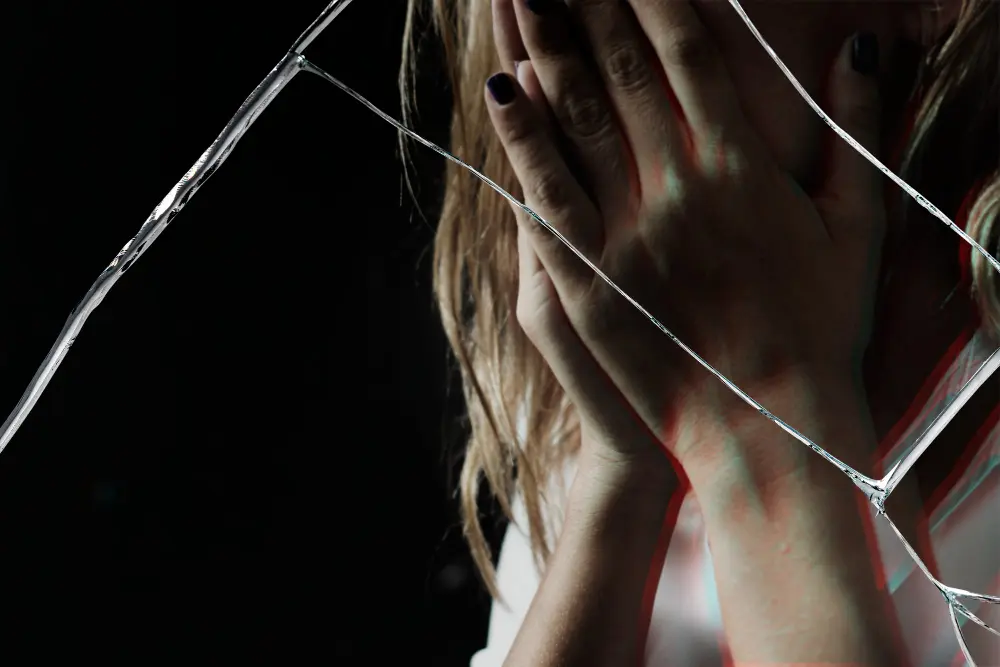 mujer victima de violencia de género