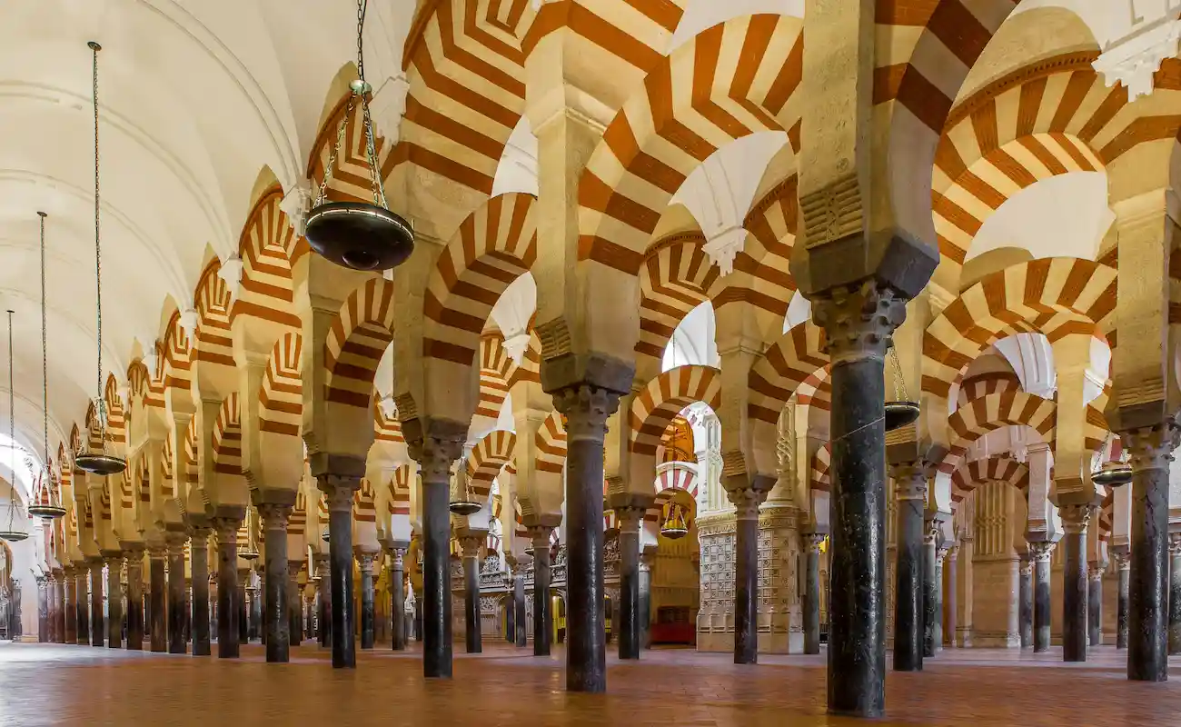 particular dle interior de la mezquita de cordoba