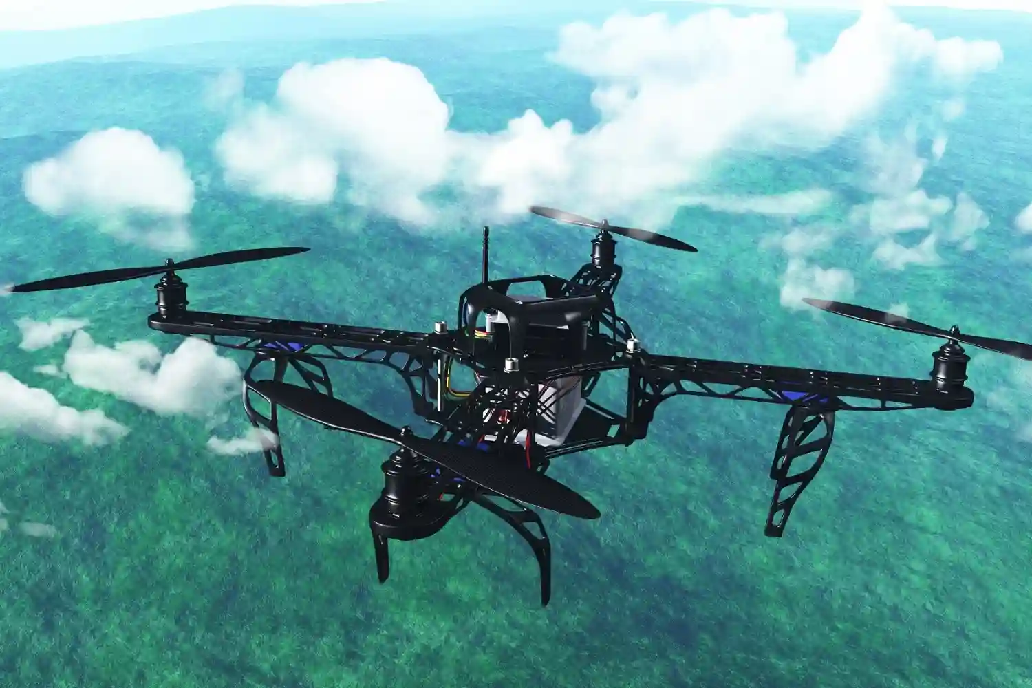 drones sobre Dinamarca y Noruega
