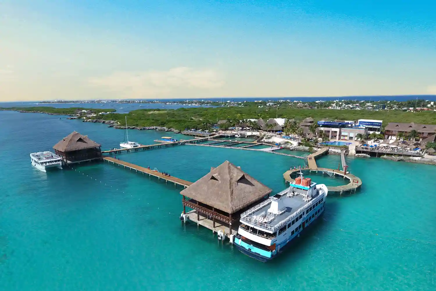 foto del resort en isla mujeres