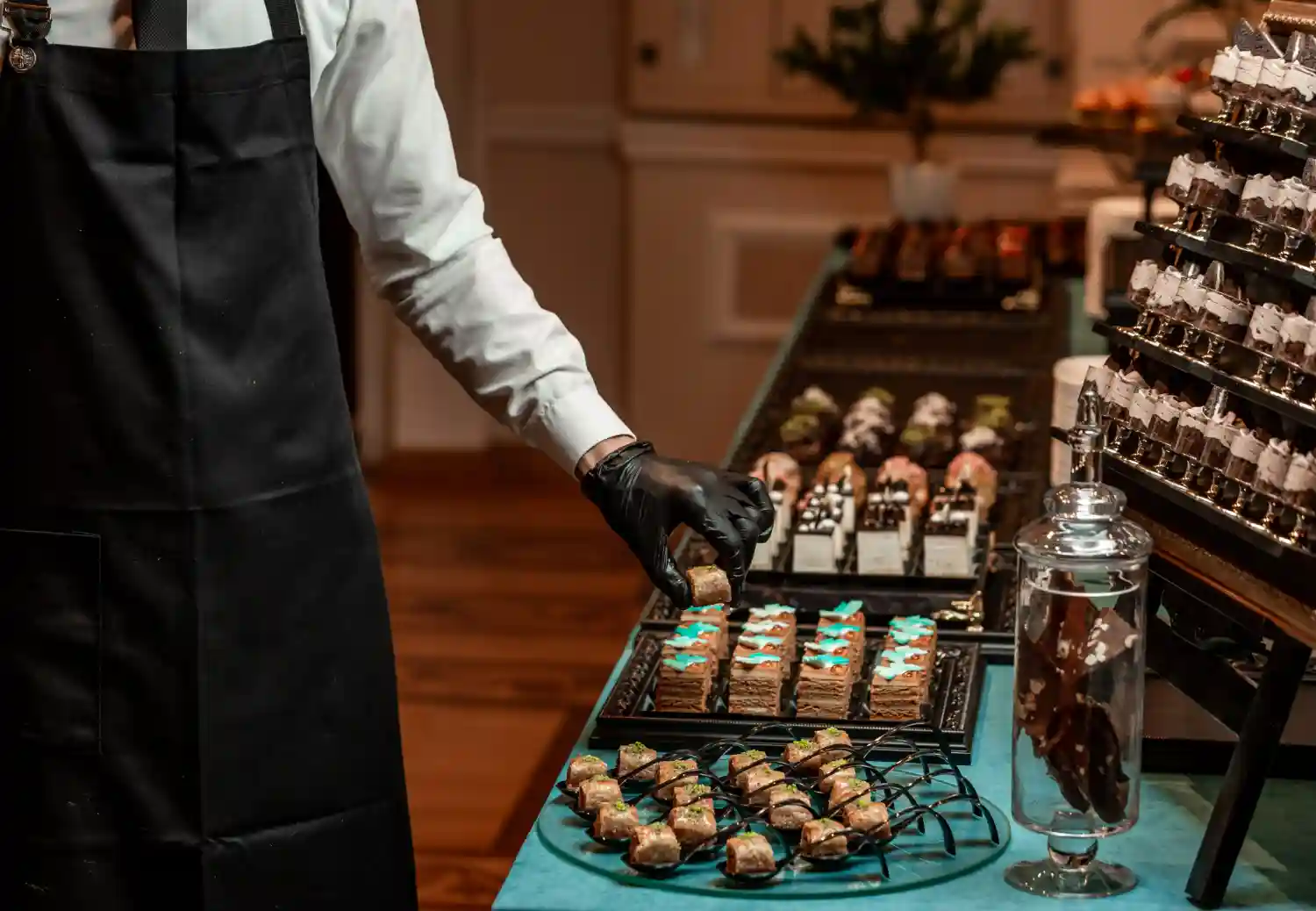 interno di una tienda de chocolate en londres