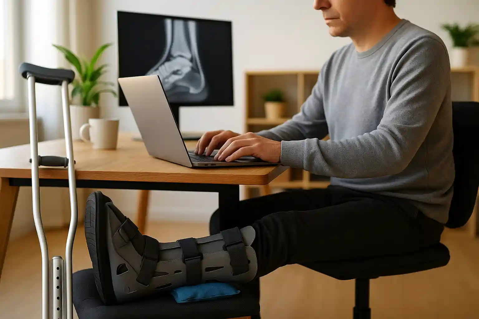 se puede trabajar con un edema óseo