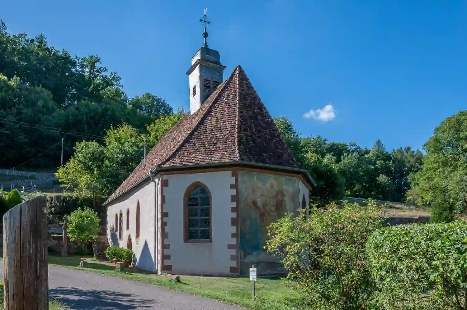 una iglesia mormona en Michigan