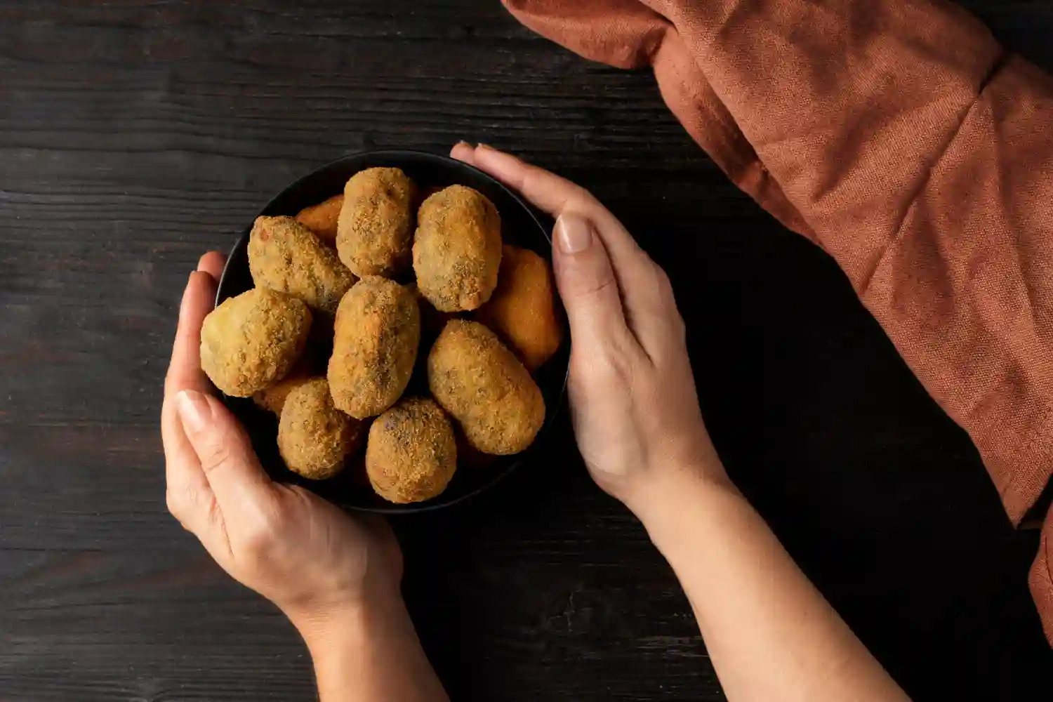 unas croquetas sin gluten