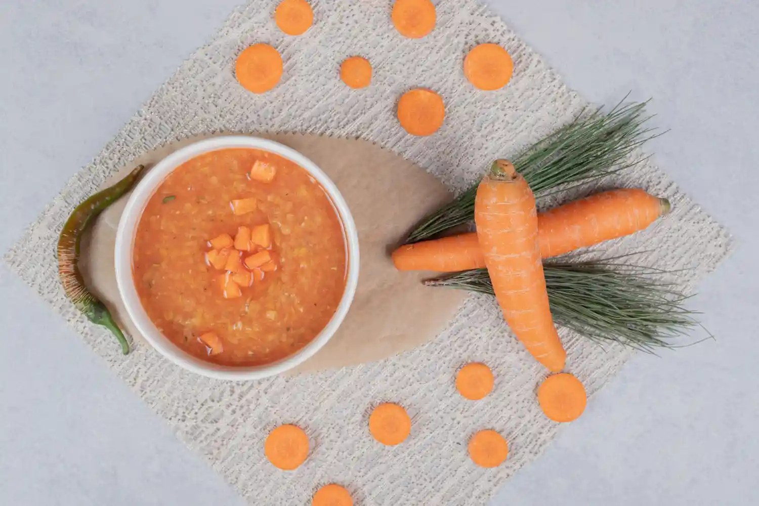 Crema de zanahorias con Thermomix