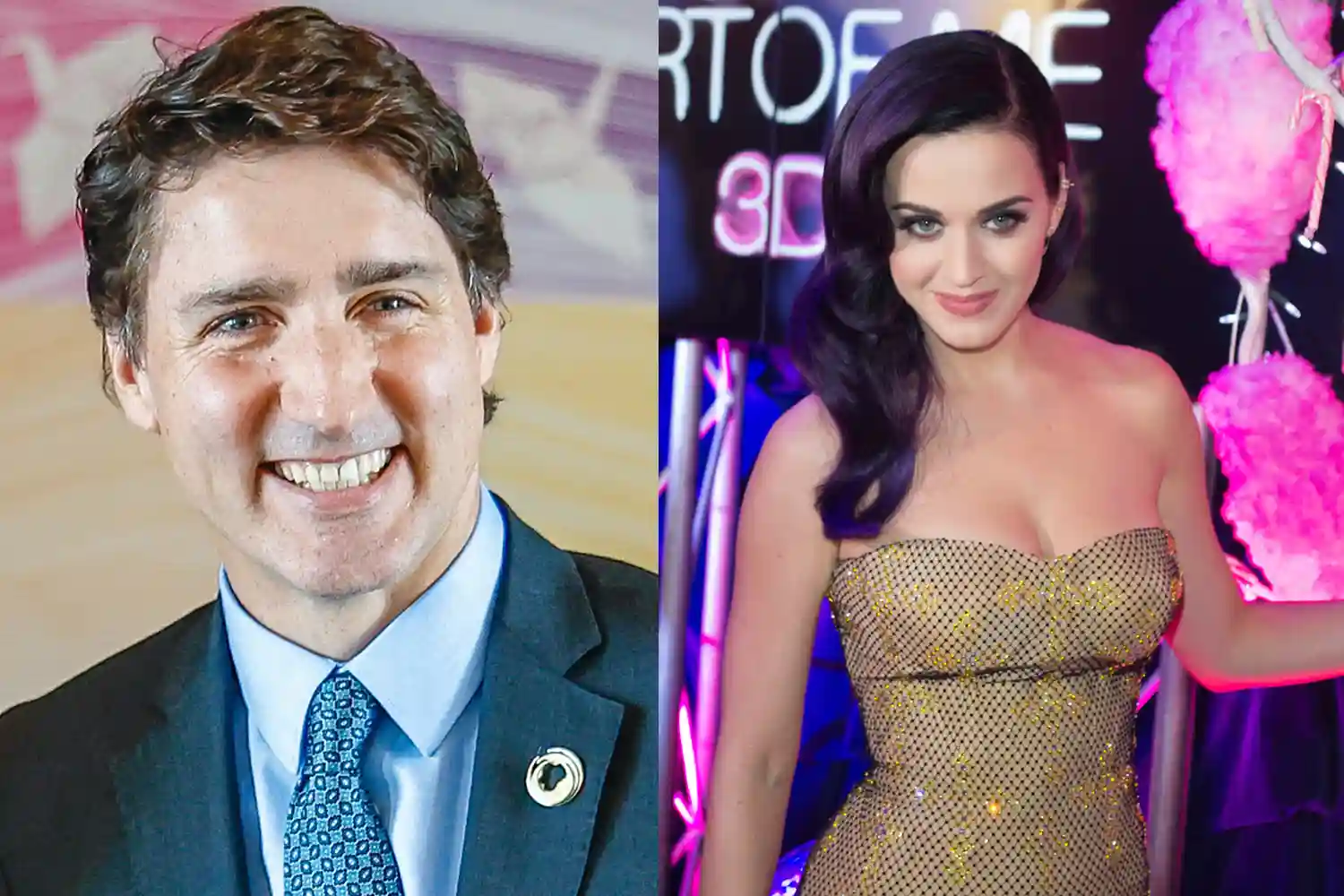 Katy Perry y Justin Trudeau están juntos