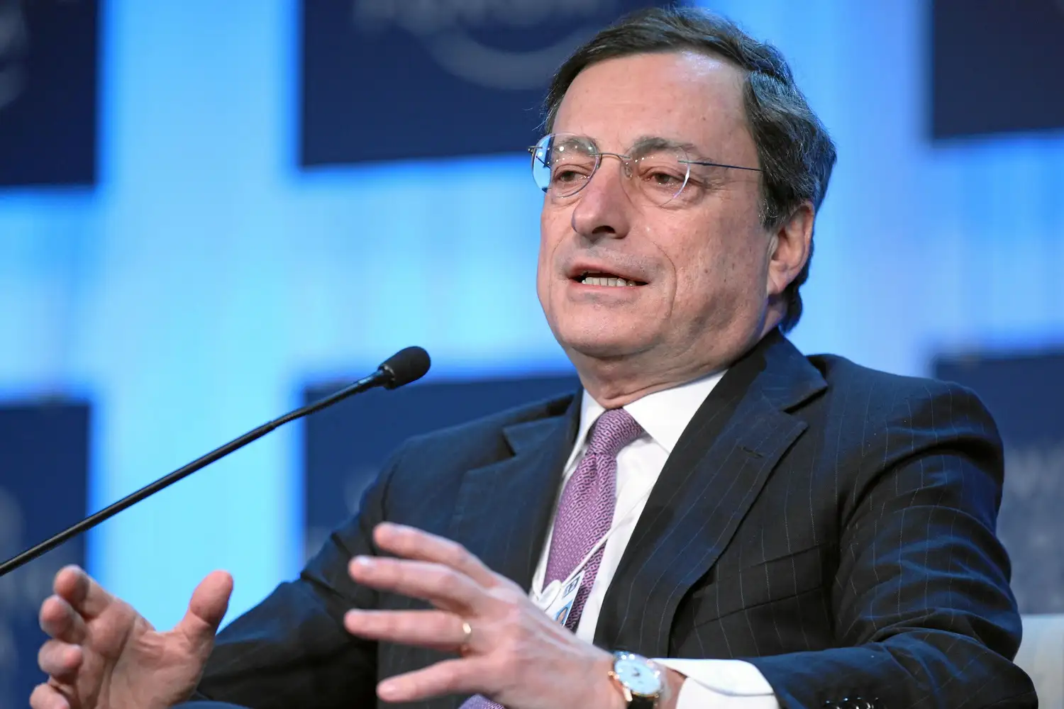 Mario Draghi en el 2012