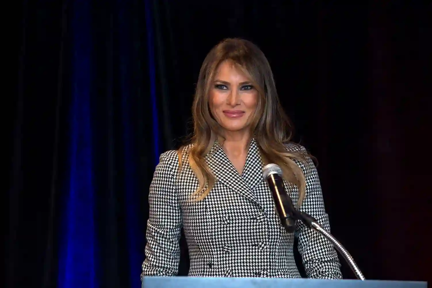 Melania Trump en un evento en 2022