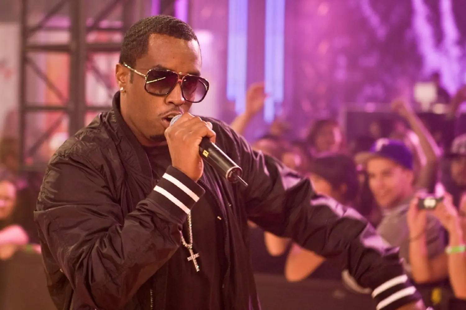 diddy durante un concierto