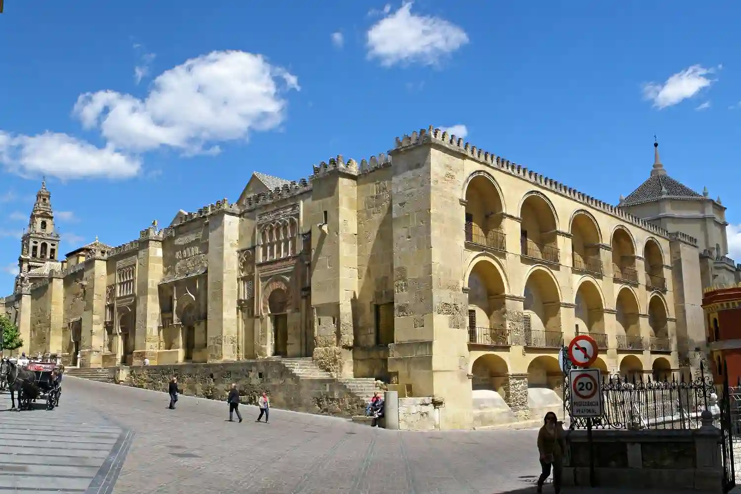 obras en la Mezquita-Catedral