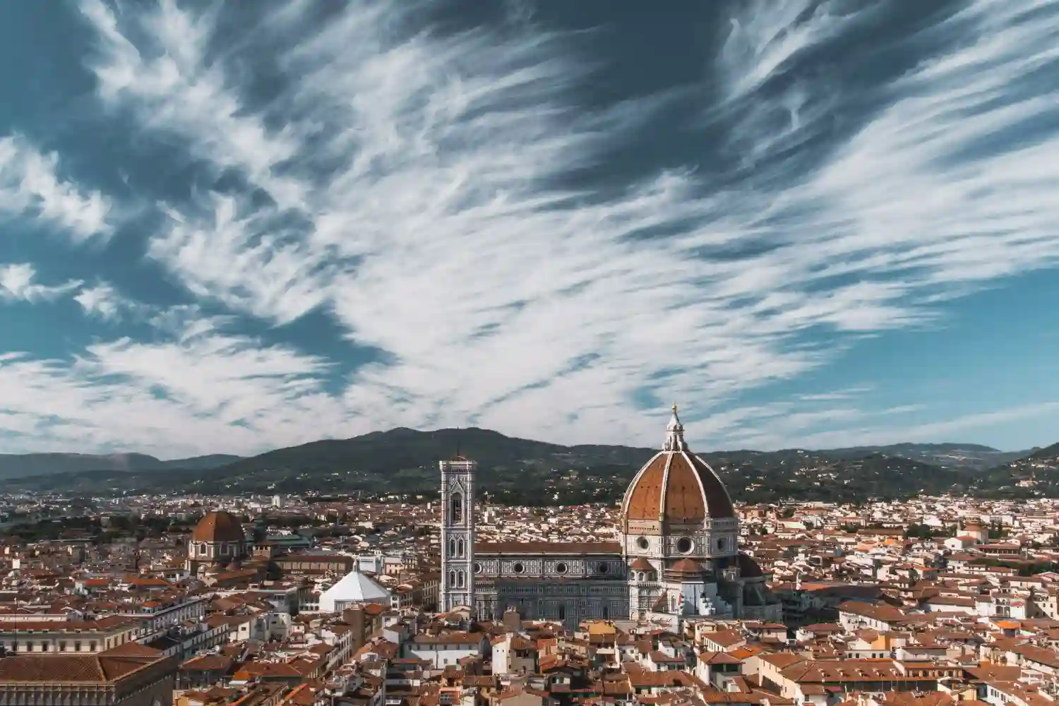una vista de la ciudad de Florencia