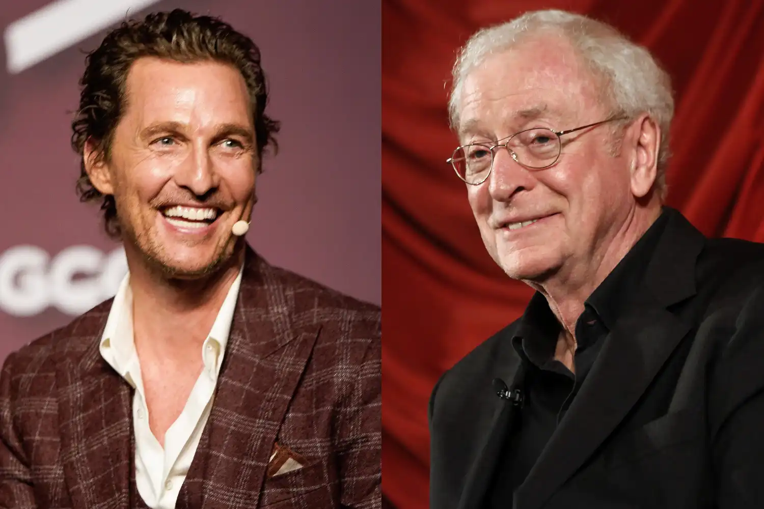 Matthew McConaughey y Michael Caine