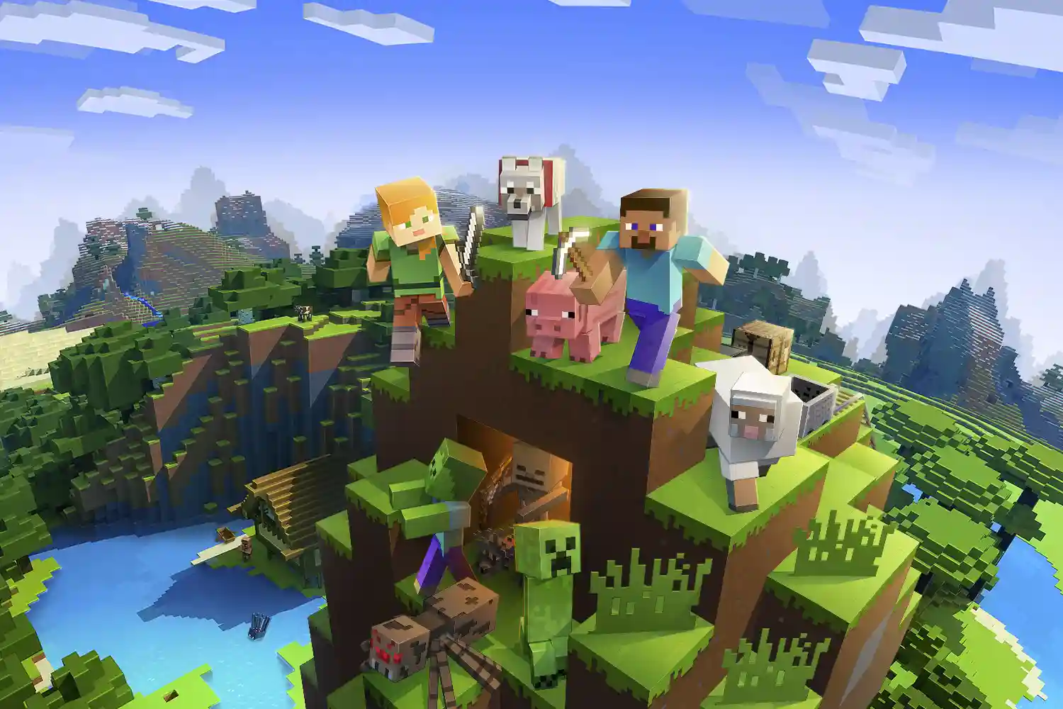 Minecraft vende 350 millones de copias