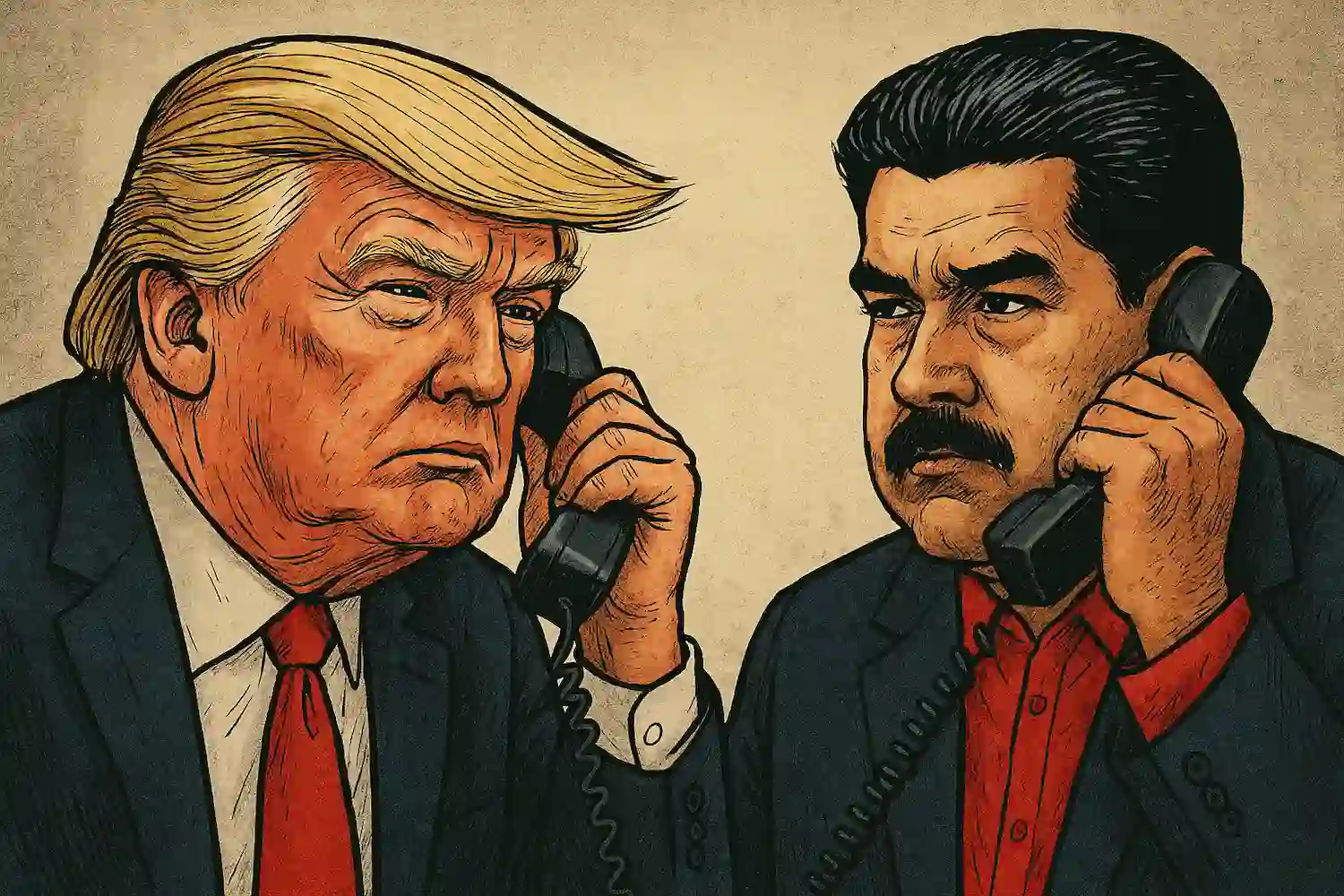 Qué hablaron Trump y Maduro
