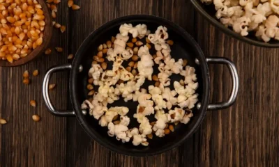 como hacer palomitas en sarten