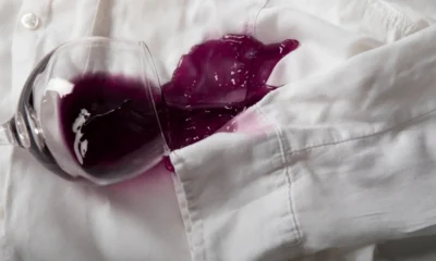 como quitar manchas de vino​