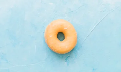donut limpio simbolo de blanqueamiento de ano