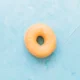 donut limpio simbolo de blanqueamiento de ano