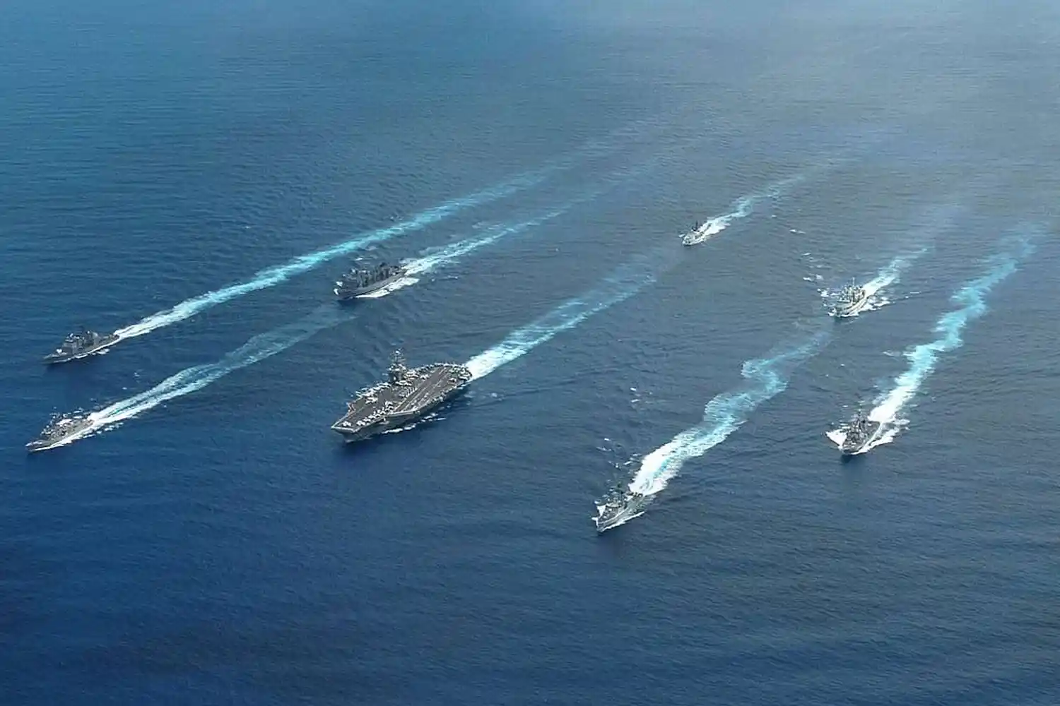fuerza real de EE.UU. en el Caribe