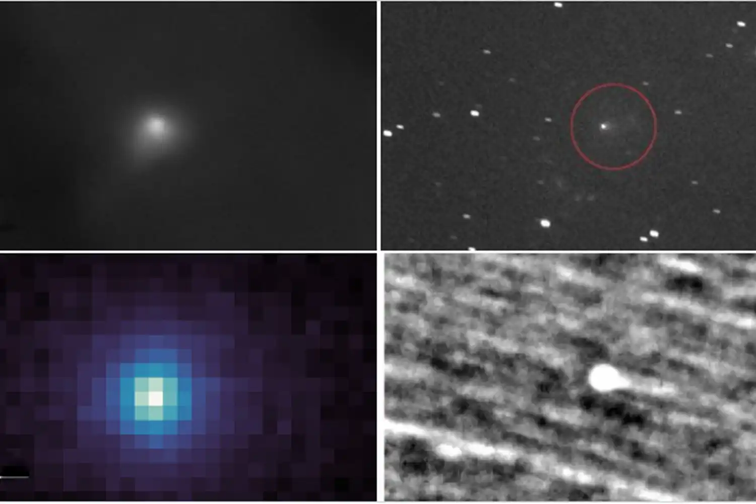 imágenes del cometa 3IATLAS