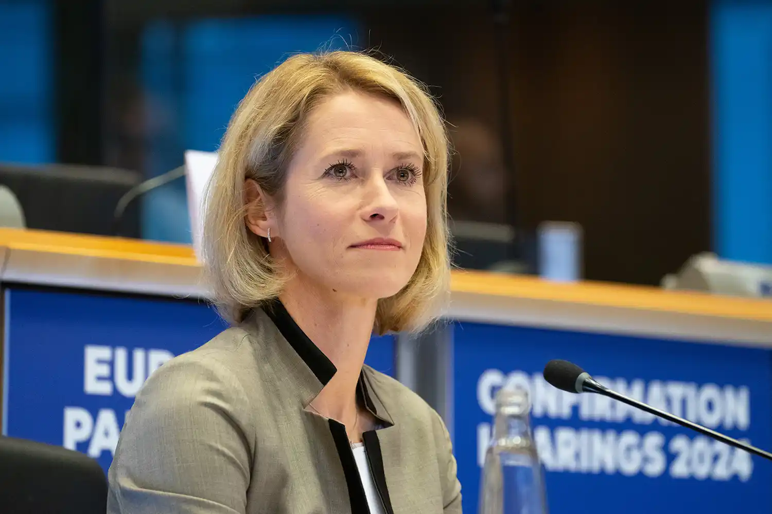 la vice presidenta Kallas
