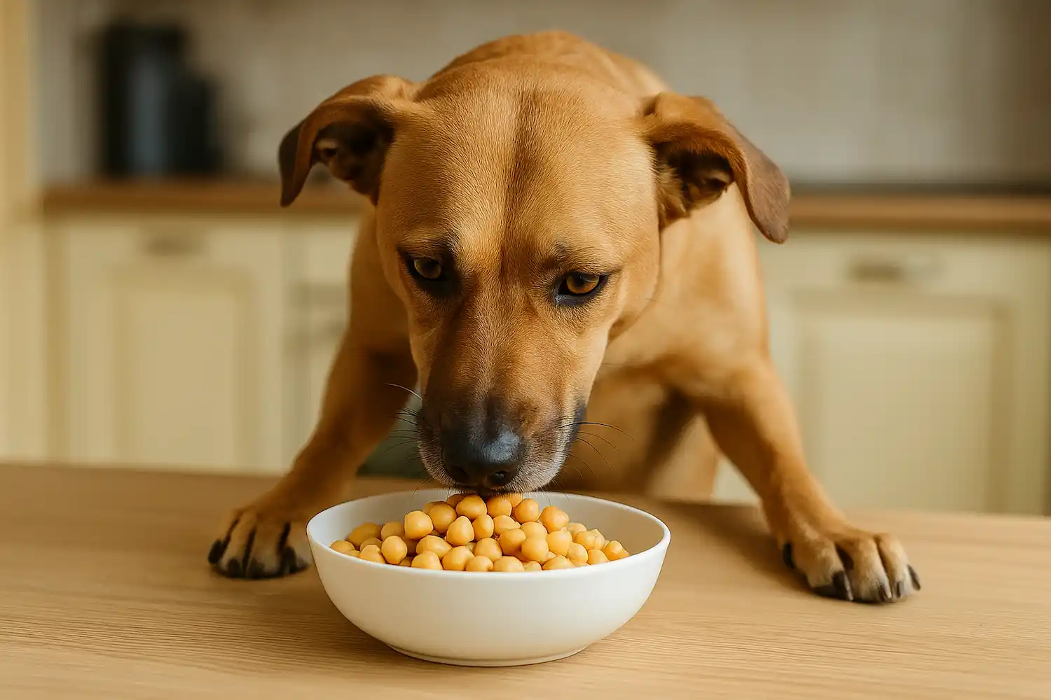 los perros pueden comer garbanzos​