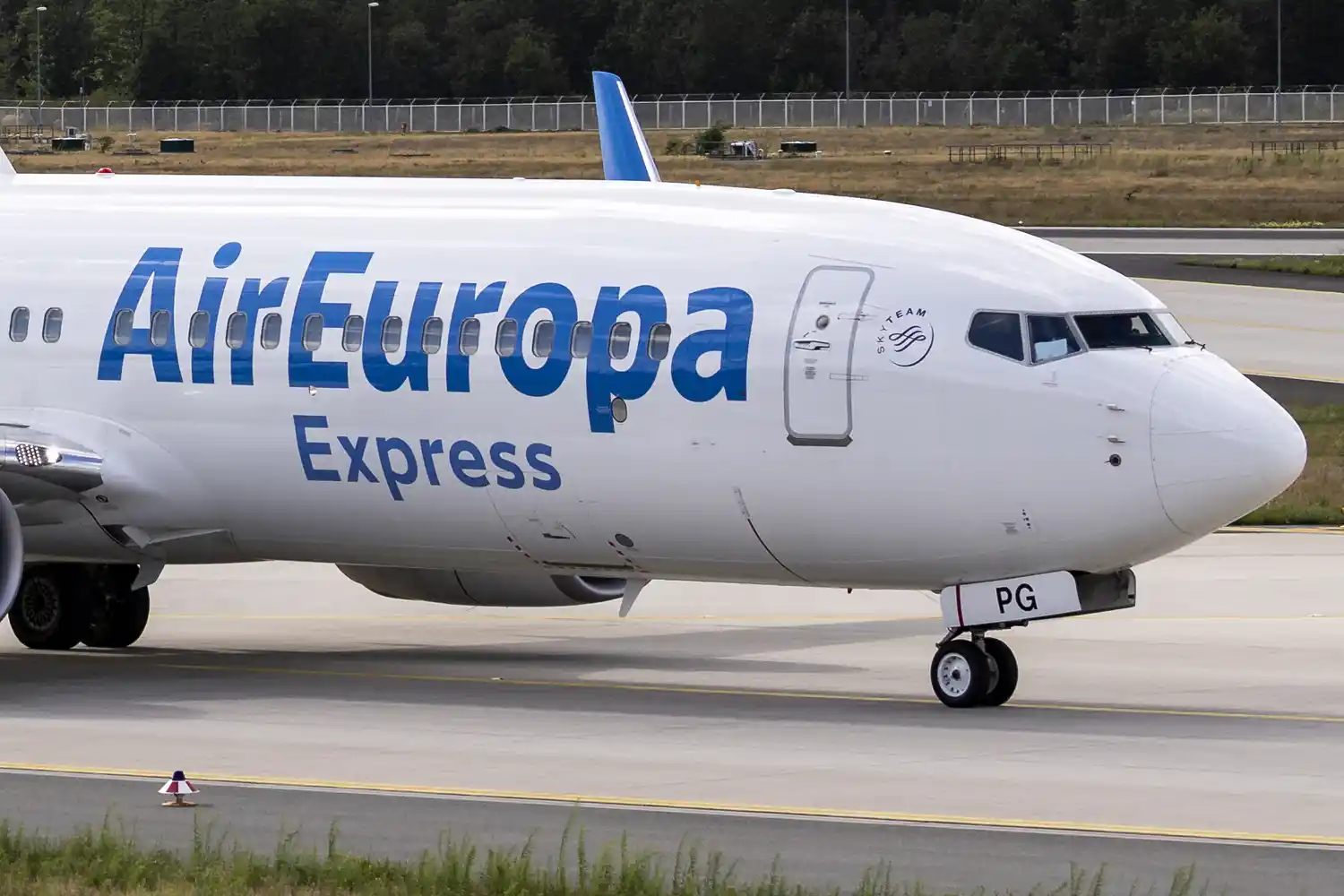 punta de una avion de Air Europa