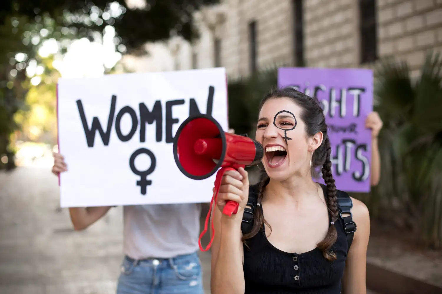 una activista de Femen
