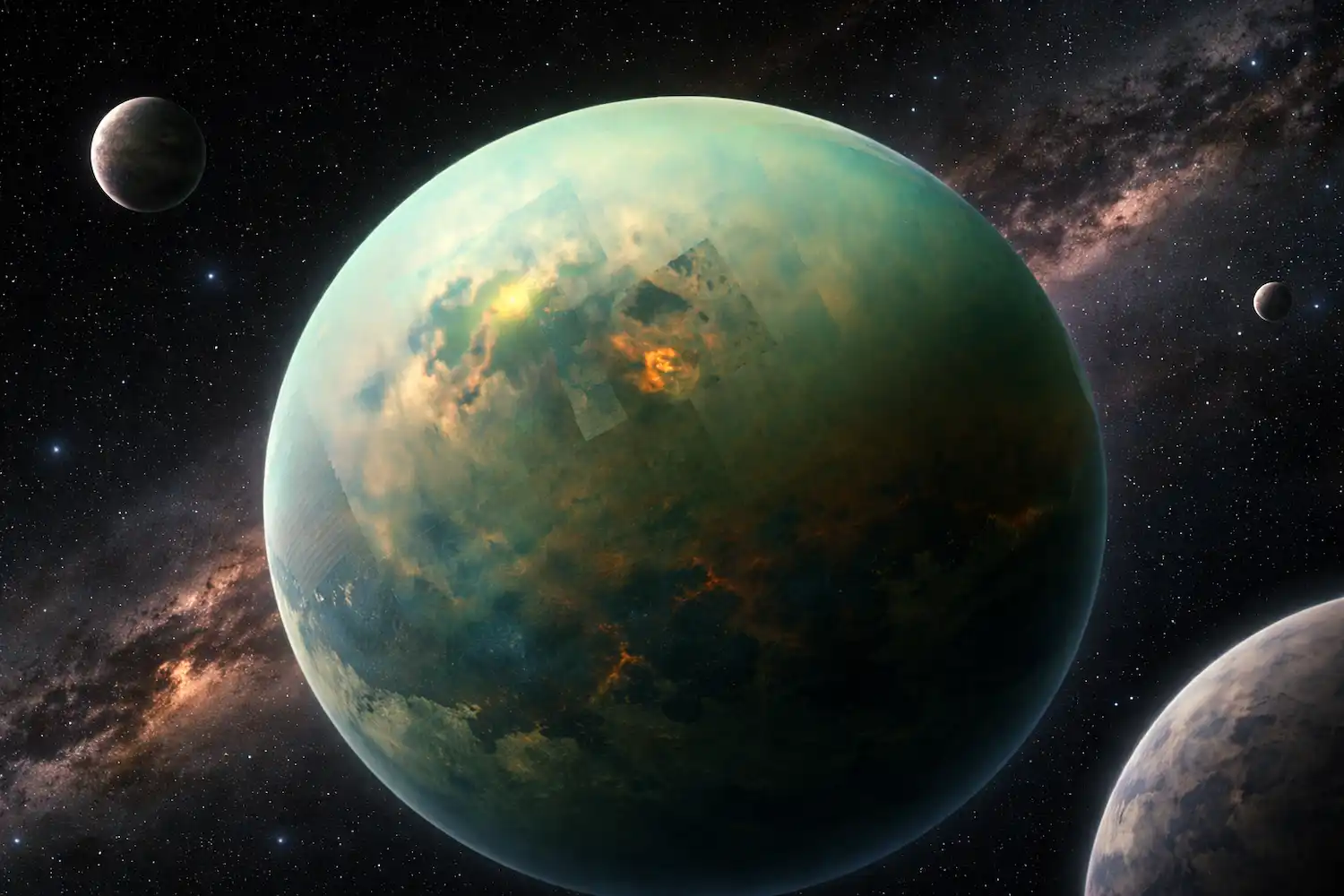 Cassini ha detectado hielo vivo en Titán