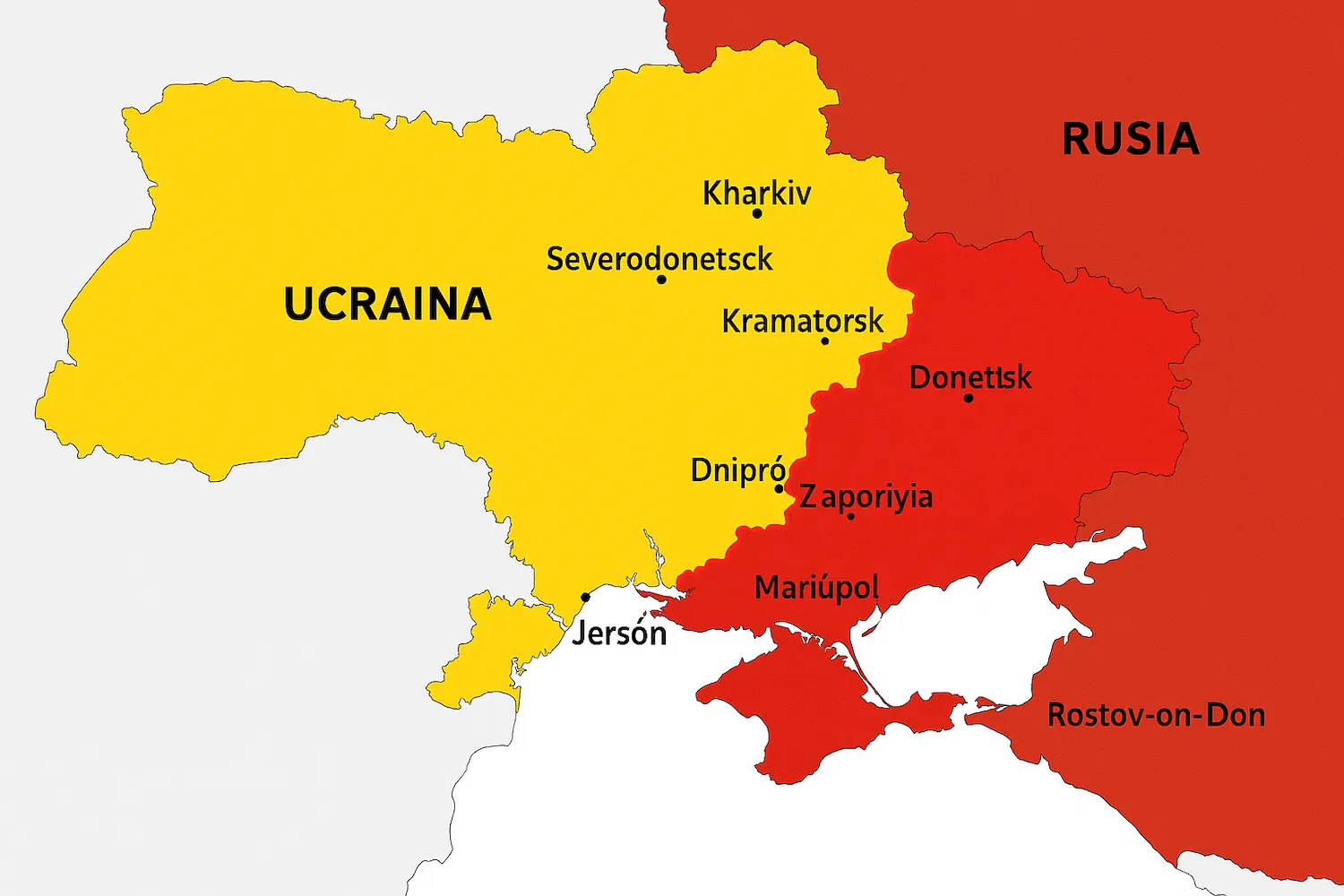 Cuánto territorio controla Rusia en Ucrania