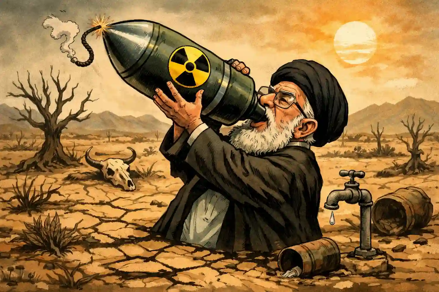 Por qué Irán se queda sin agua