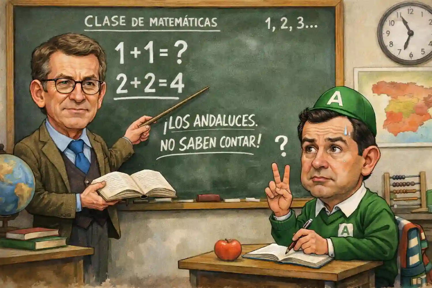 Qué dijo Feijóo de los andaluces