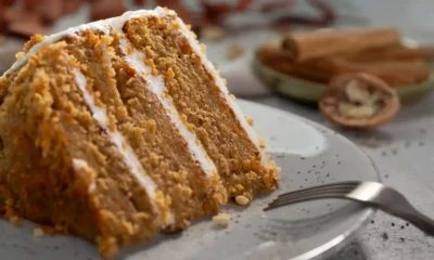 Tarta de zanahorias con Thermomix