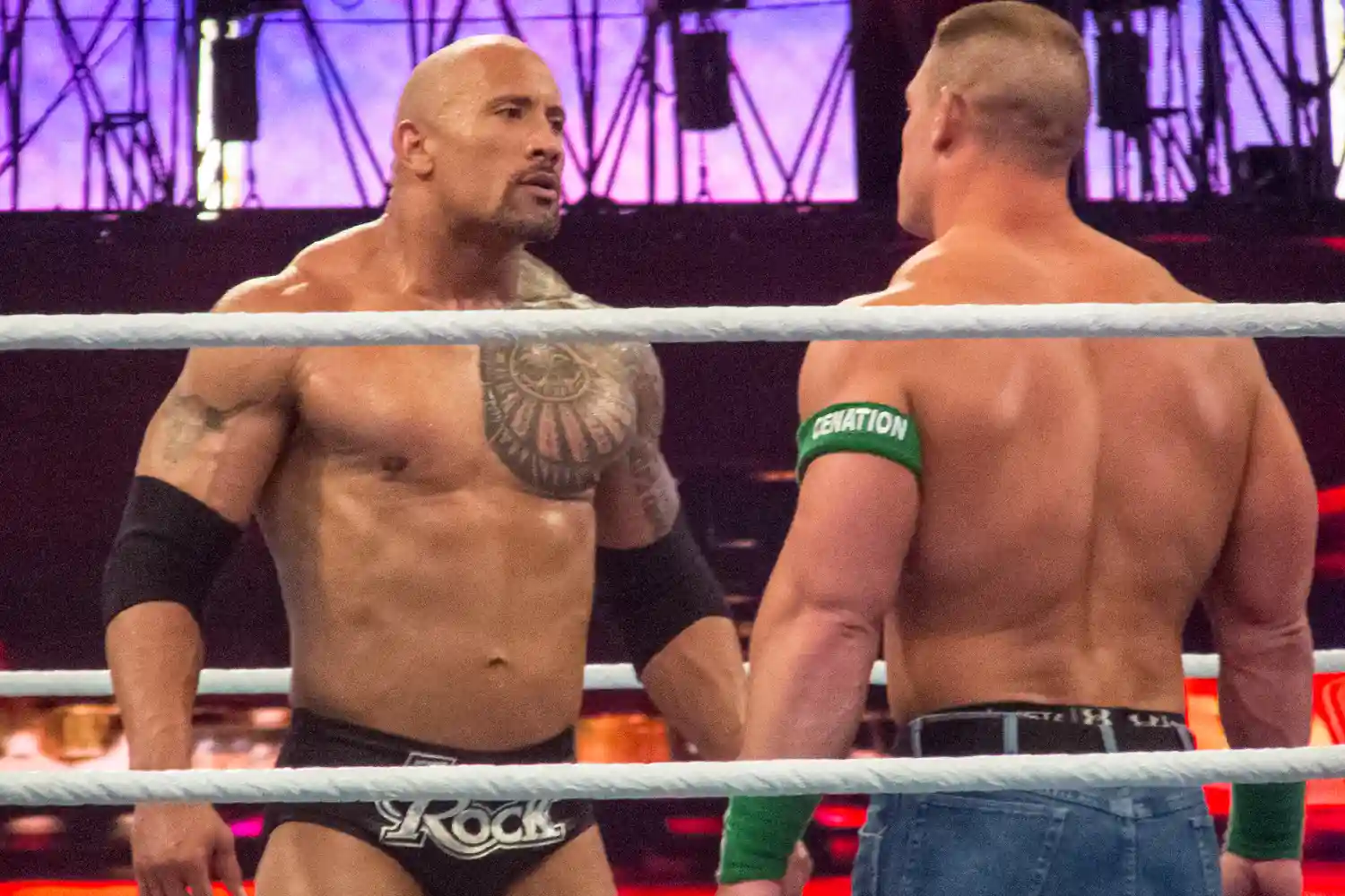 The Rock despedida John Cena
