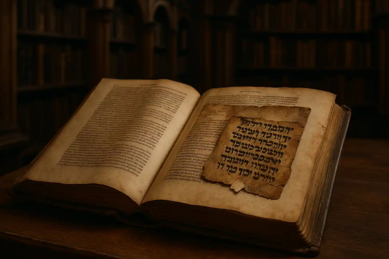 Torá del XIV hallada en un libro de Alfaro