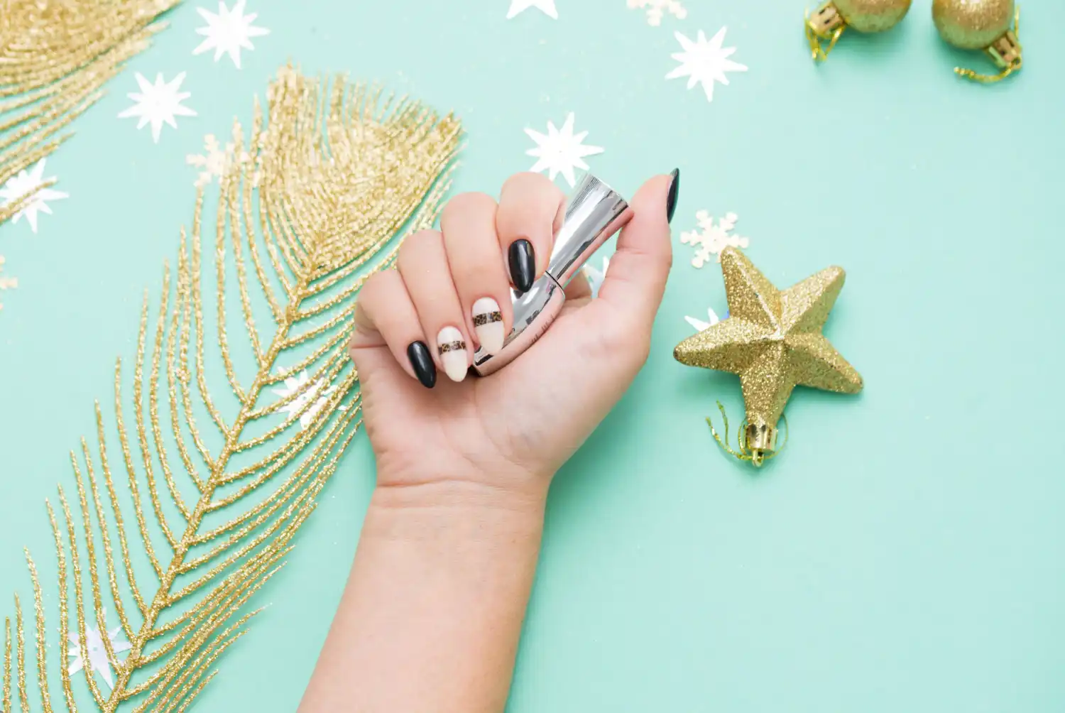 Uñas de nochevieja