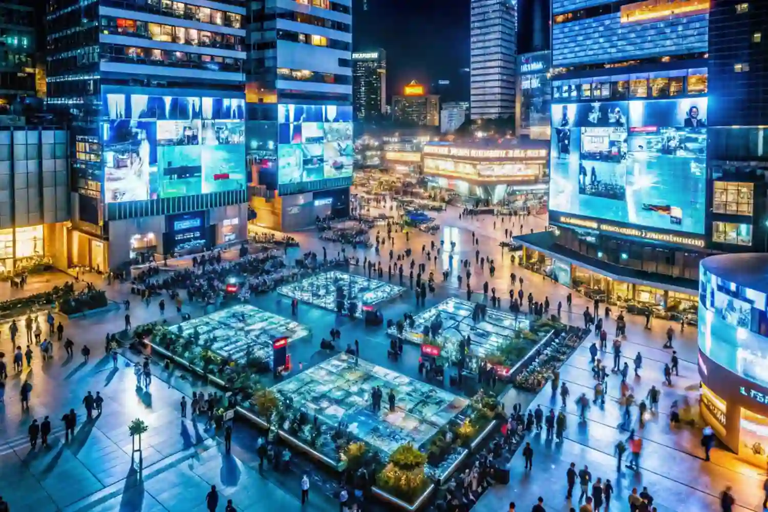 las pantallas LED están cambiando las ciudades