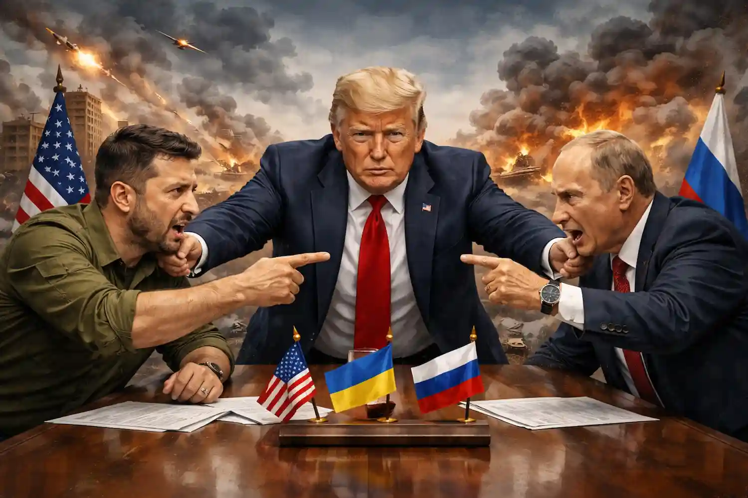 trilateral EE. UU.-Rusia-Ucrania
