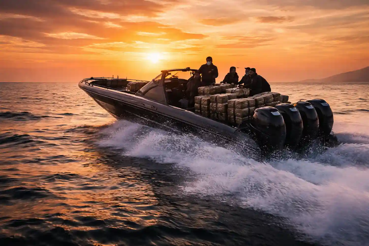 19 narcolanchas en la costa de Almeria