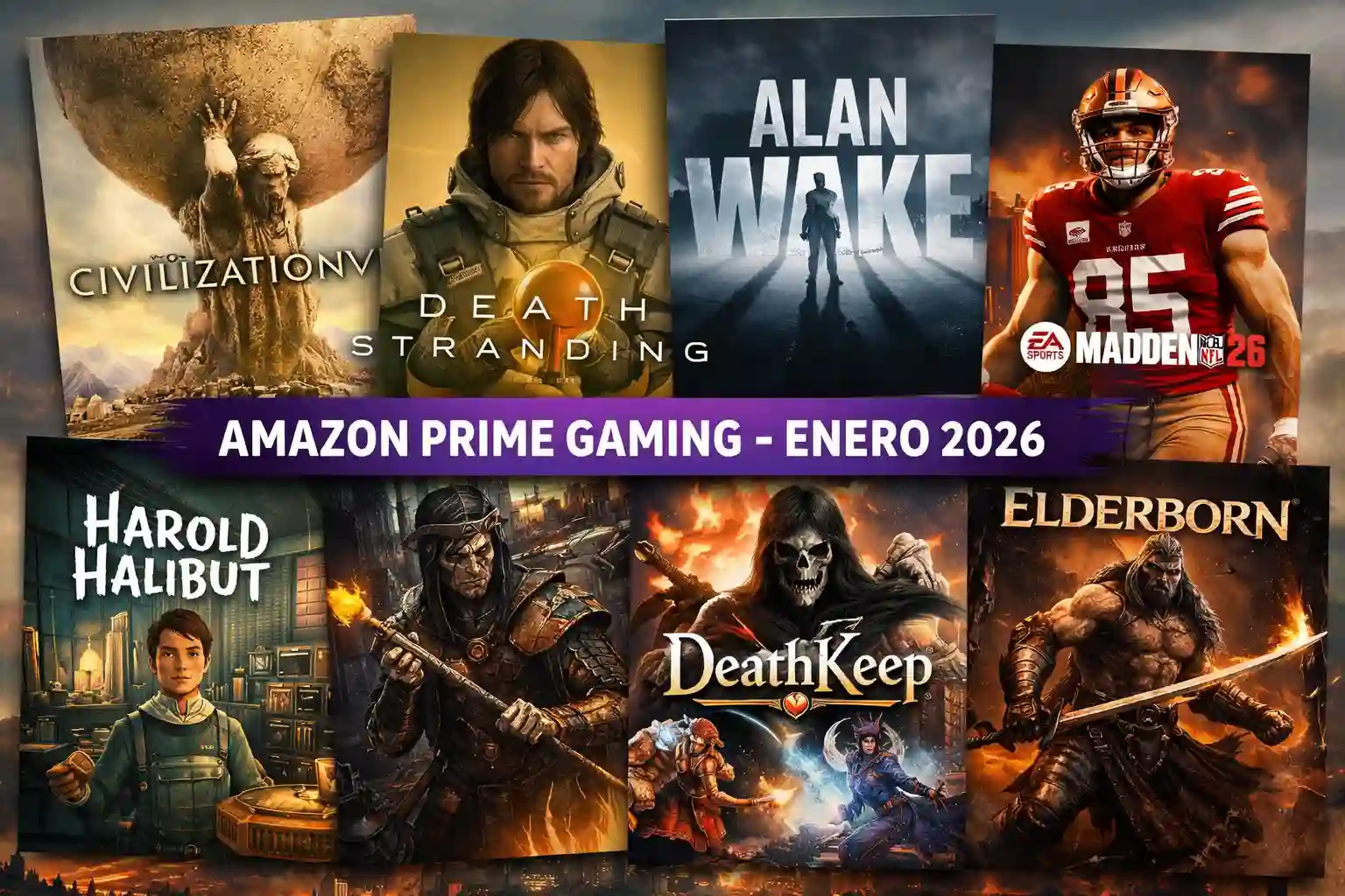 Amazon Prime 11 videojuegos gratis