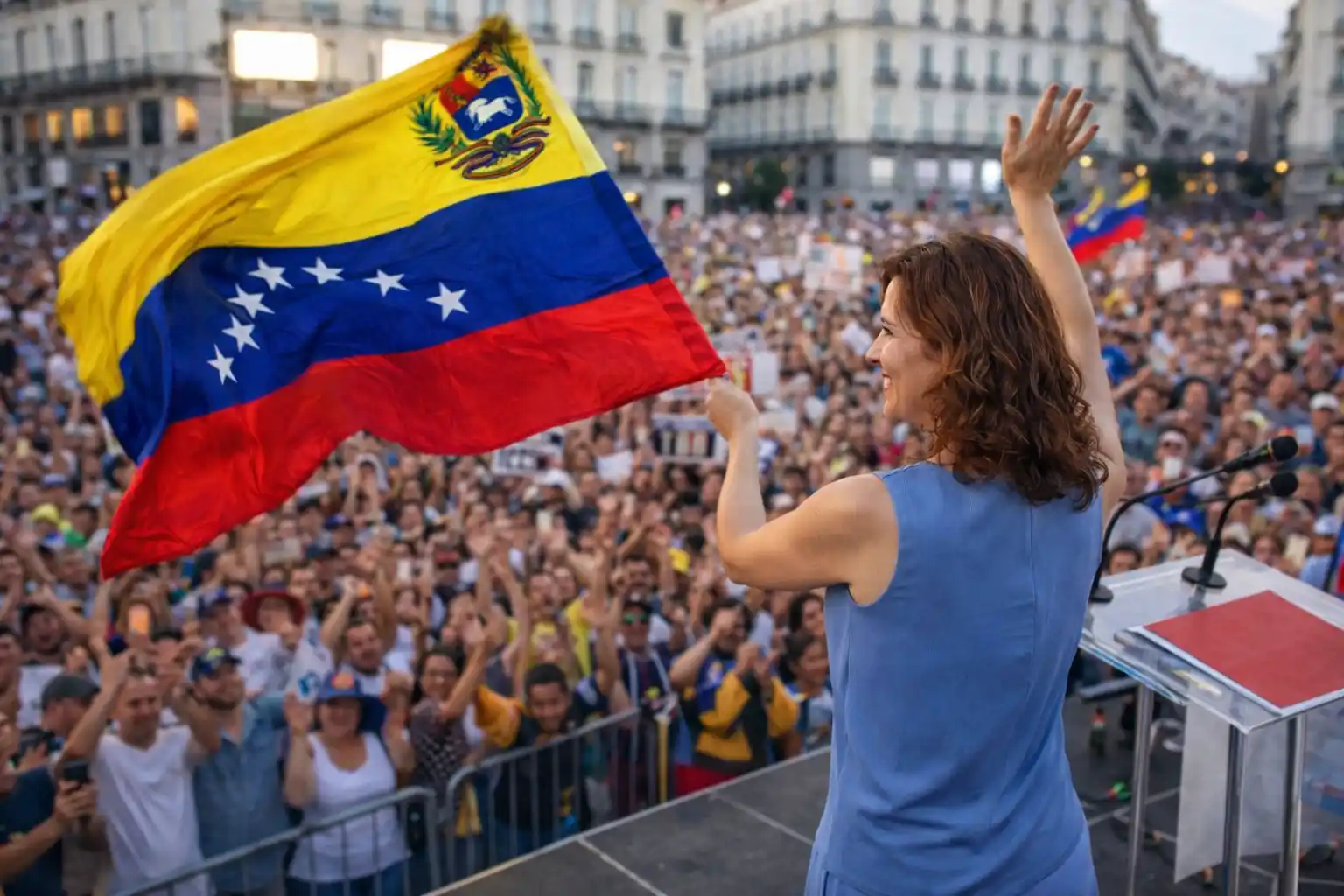 Cuando Ayuso era chavista