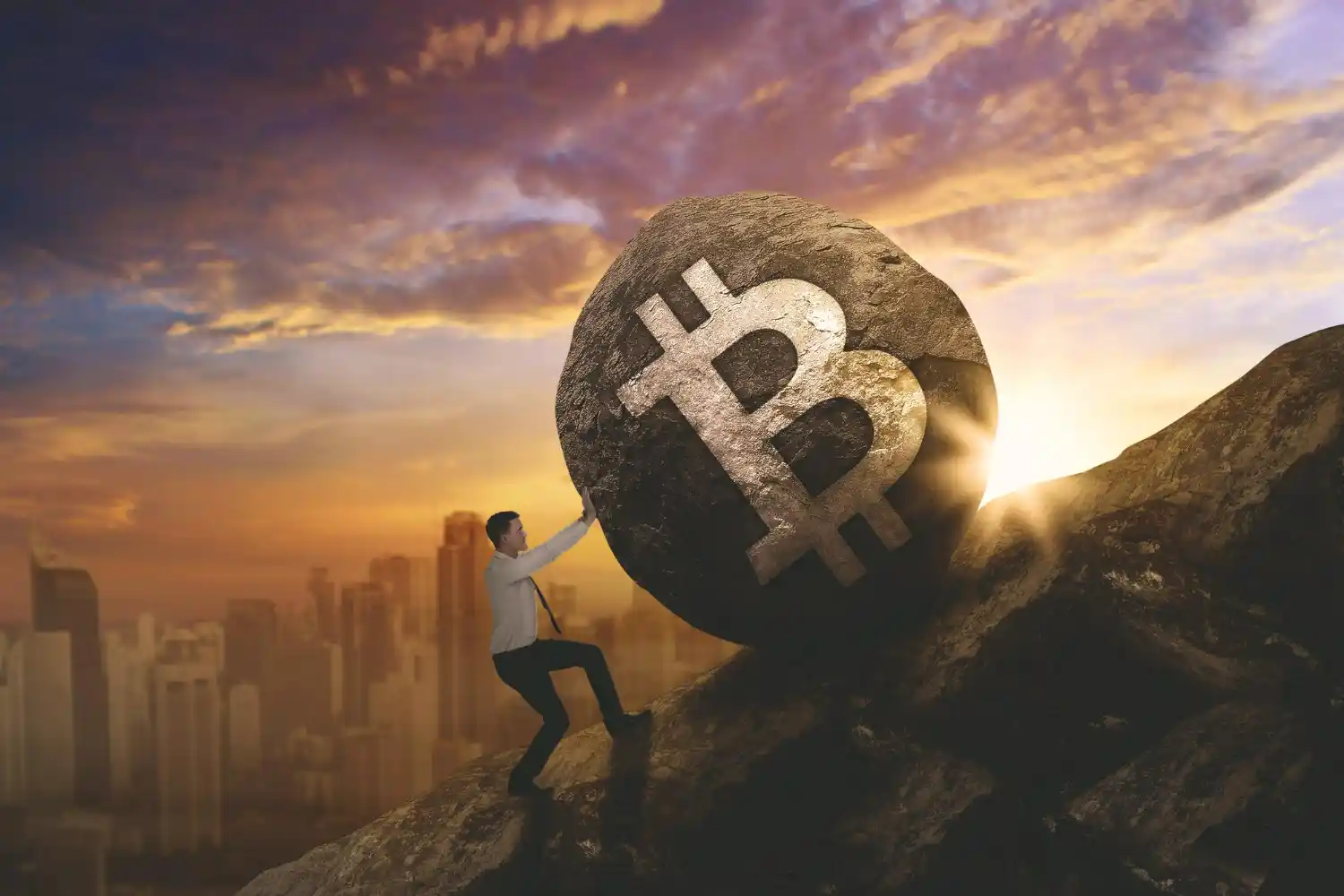 Hasta dónde puede caer Bitcoin