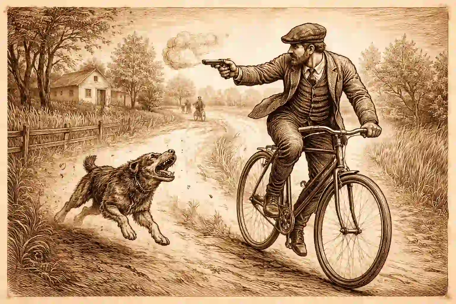 Qué era el revólver Velo-Dog