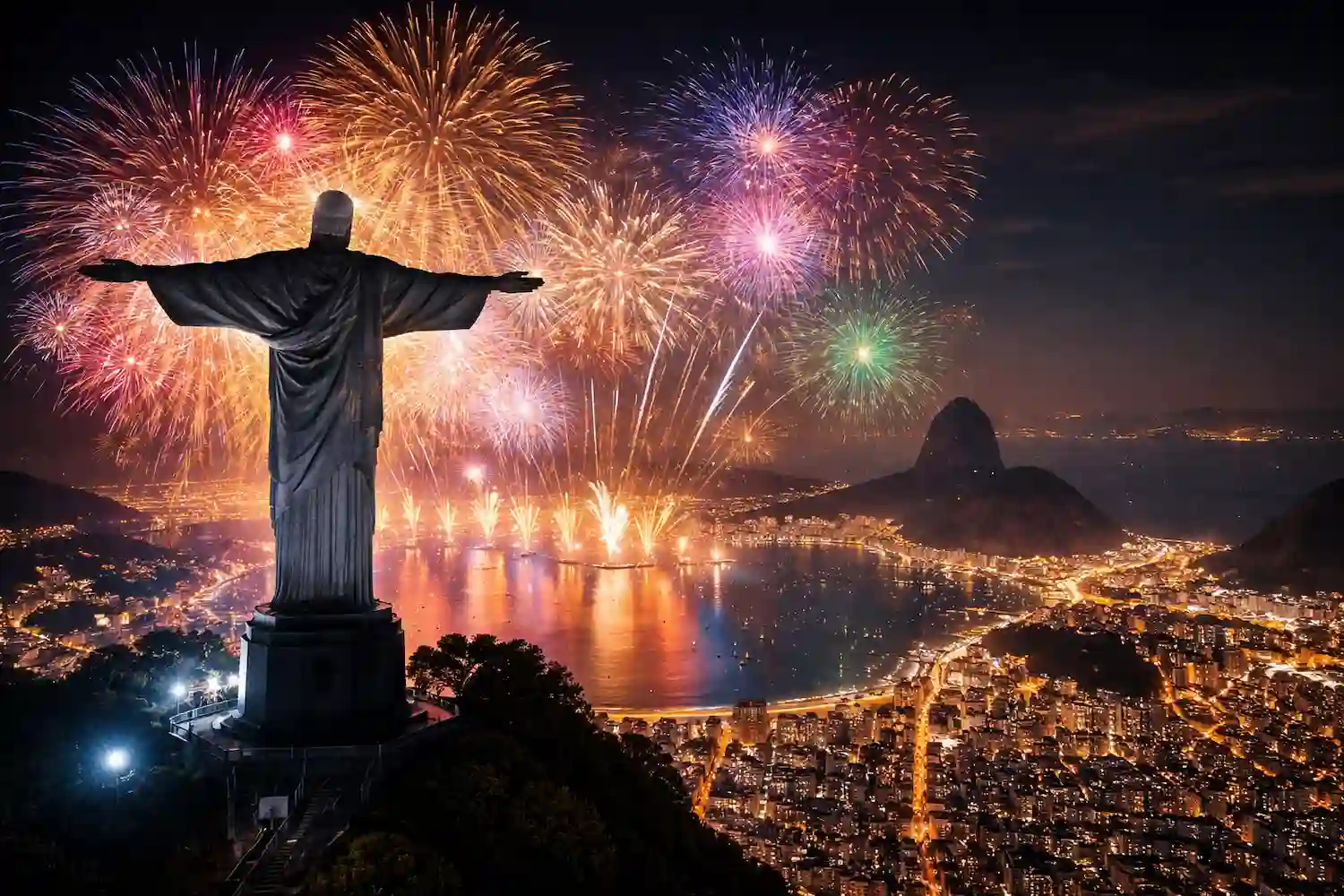 Río mayor Nochevieja del mundo