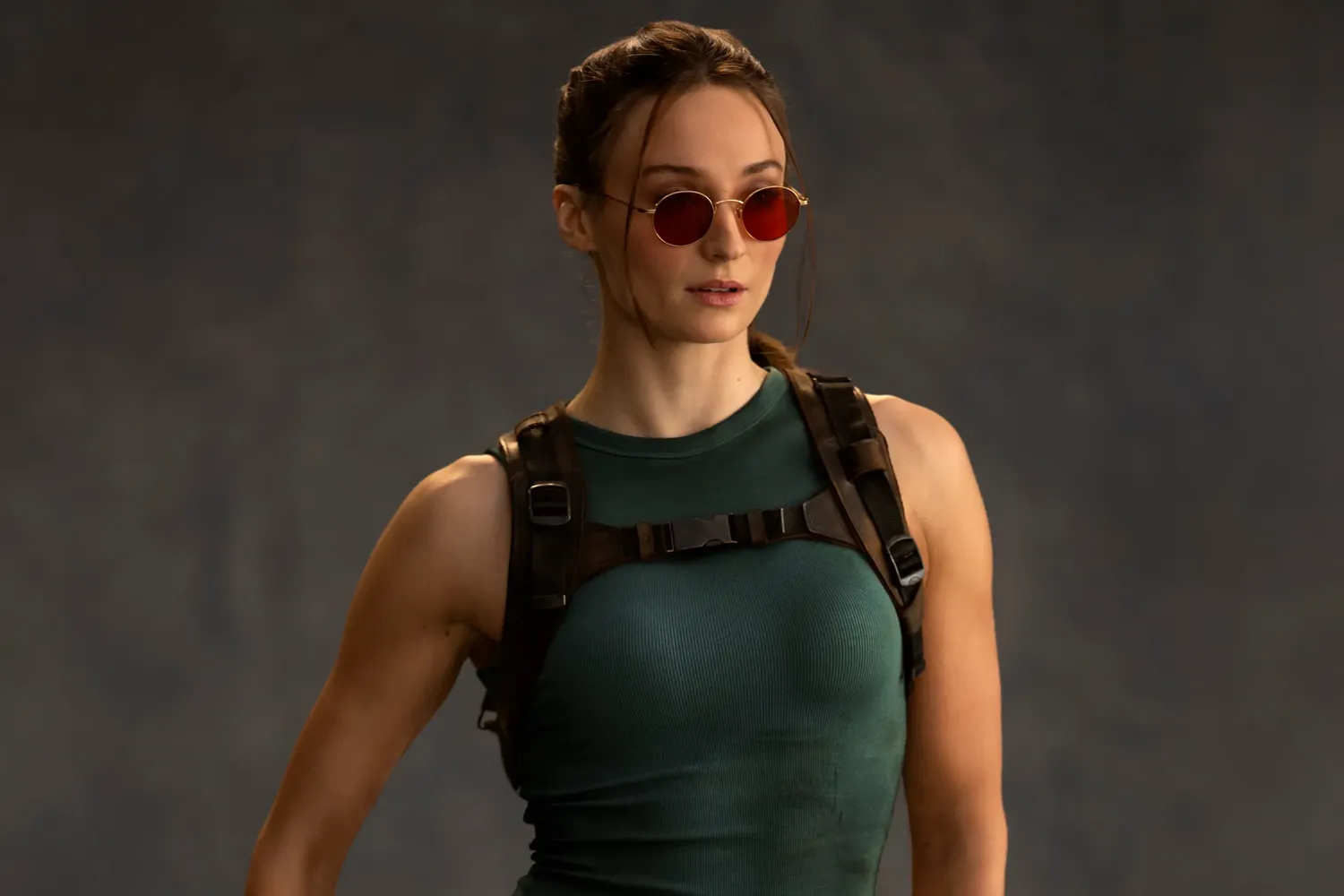 Sophie Turner es Lara Croft