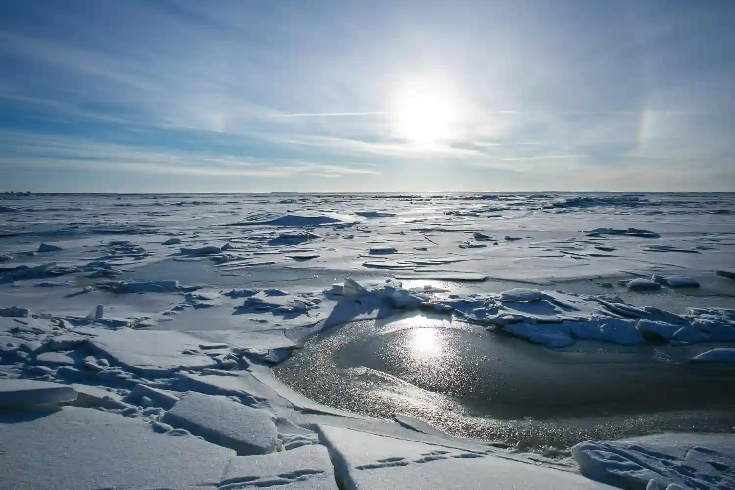 Vórtice polar al límite