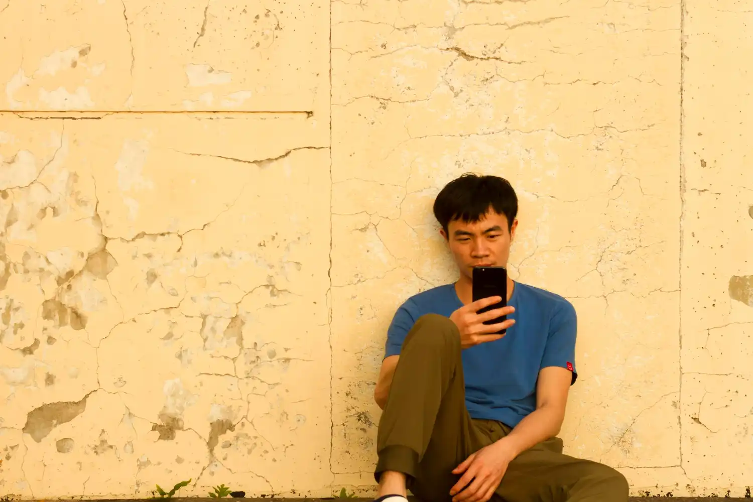 app china que exige una señal de vida
