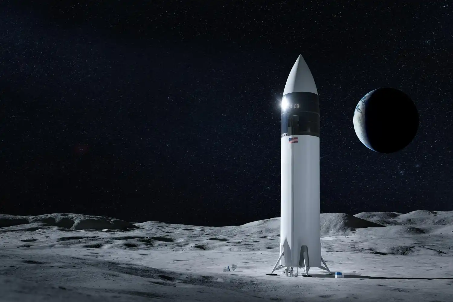 cohete lunar de la NASA ya está en la rampa